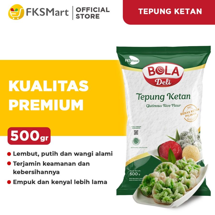 BOLA Deli Tepung Ketan 500 gr - 1
