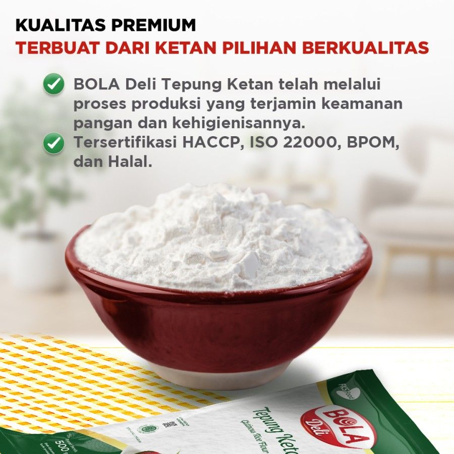 BOLA Deli Tepung Ketan 500 gr - 3