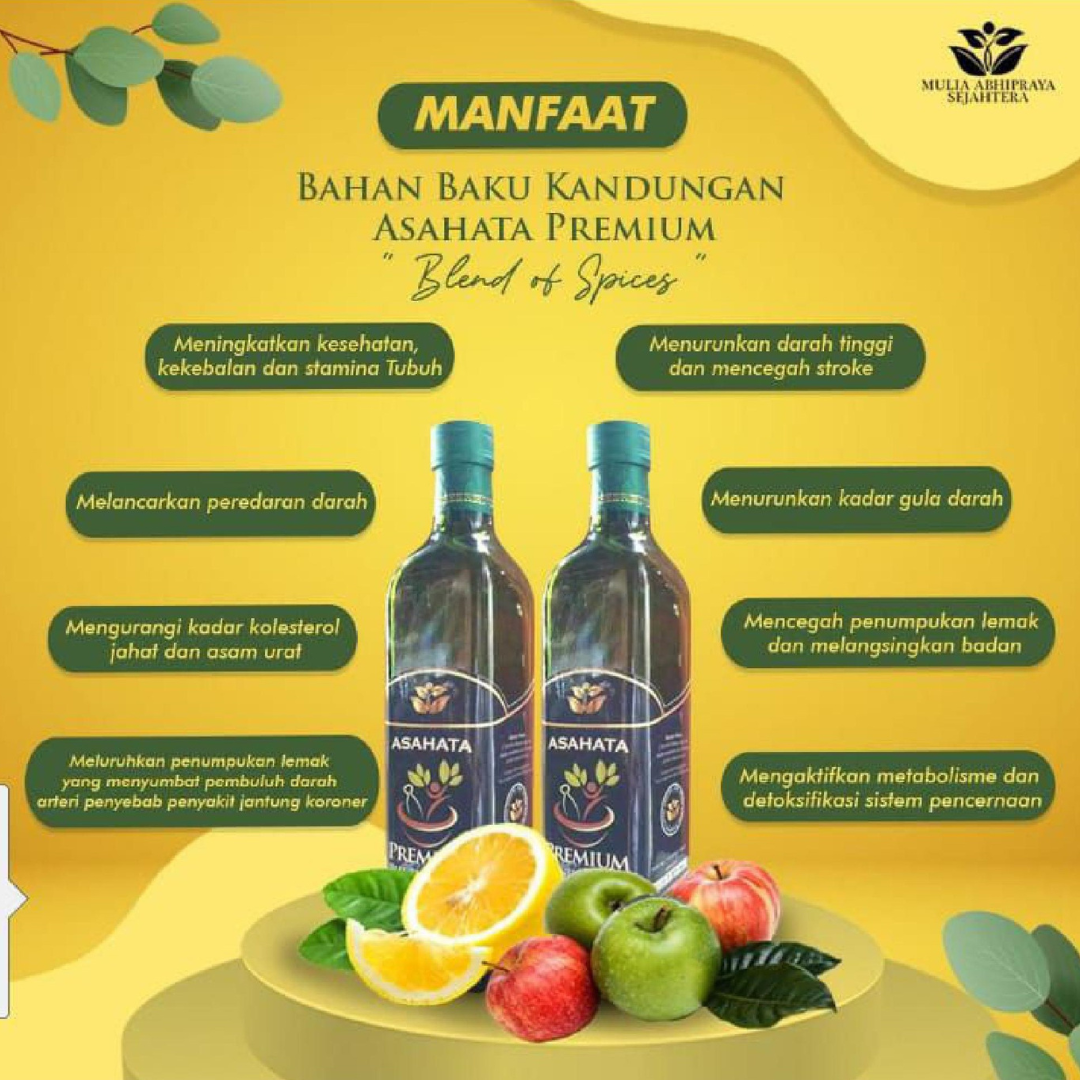 Jus Asahata Premium Minuman Kesehatan Ramuan Herbal Berkhasiat Terbaik - 3