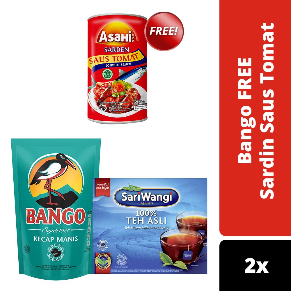 Bango 520ML Free Sardin Saus Tomat - 1