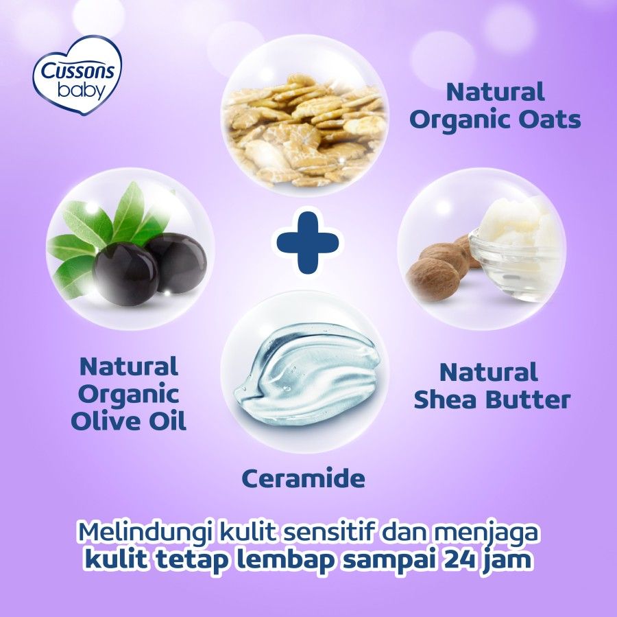 Beli 2 Gratis 1 - Cussons Baby Sensicare 24hr Daily Moisturizing Lotion 200ml - 3