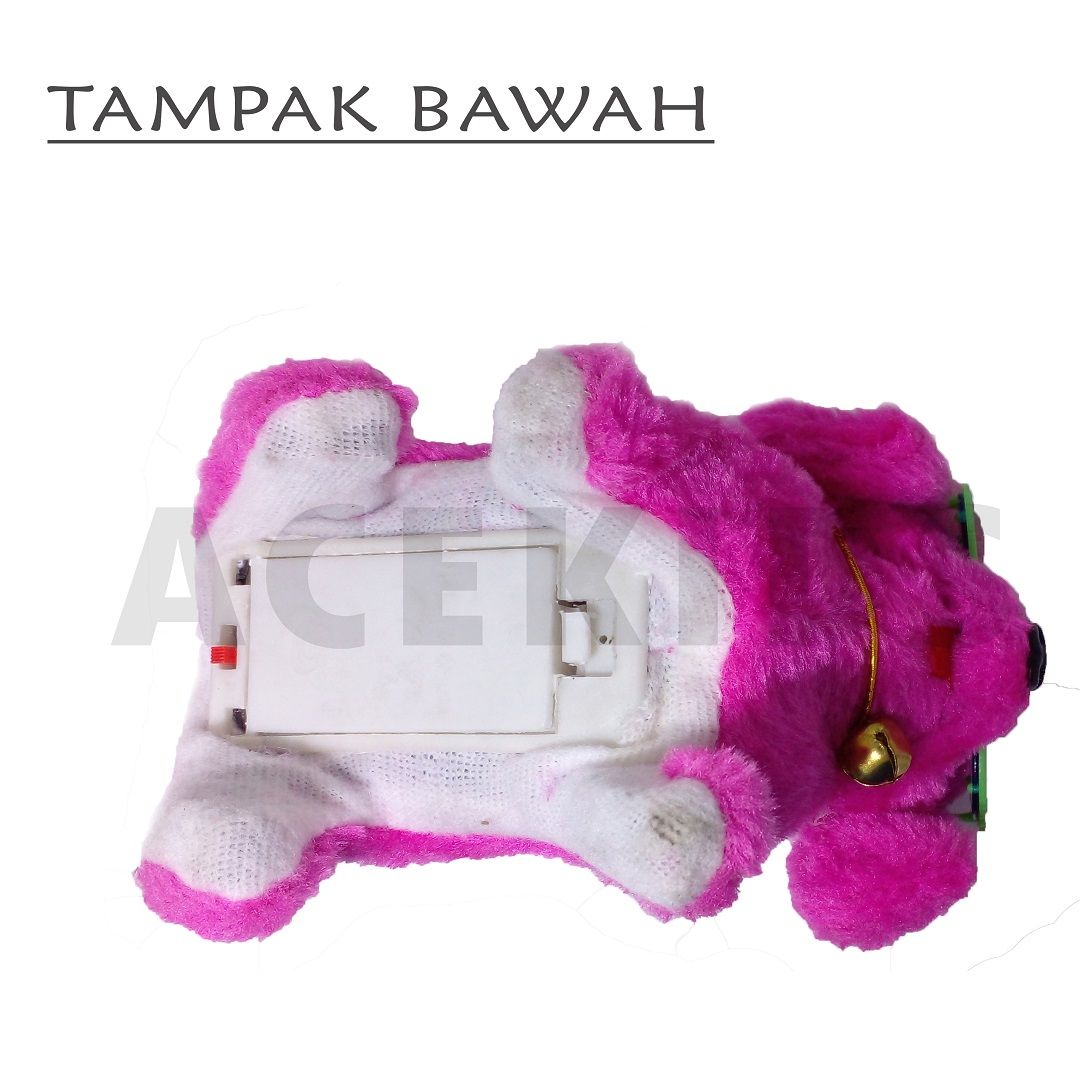 Mainan Anak Perempuan Boneka Anjing Fluffy Dog Murah Original - YQ35 - 4