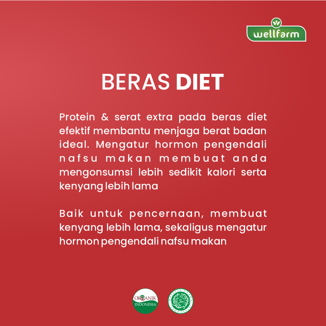 Beras Diet Organik Tersertifikasi - WellFarm - 3