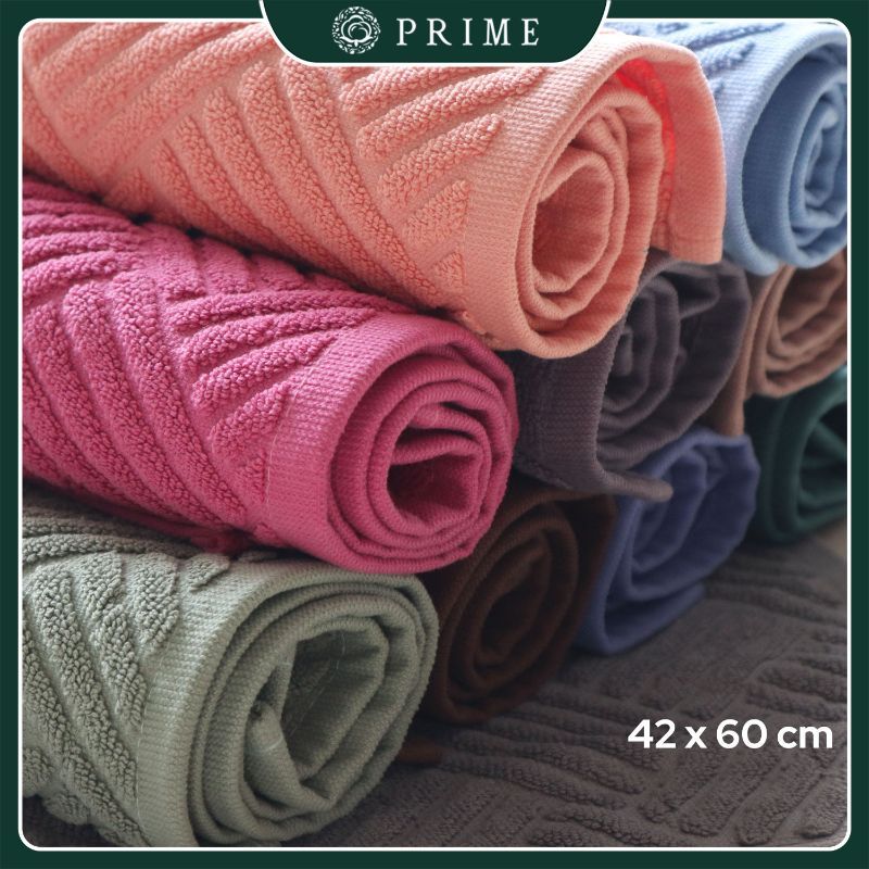 Keset Prime by Chalmer Seri Braids 42x60 cm Keset Handuk Motif - Navy - 4