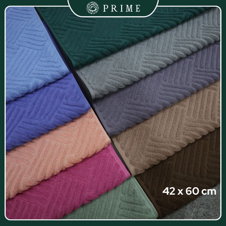 Keset Prime by Chalmer Seri Braids 42x60 cm Keset Handuk Motif - Navy - 2