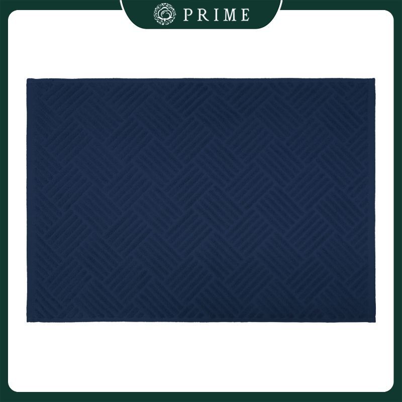 Keset Prime by Chalmer Seri Braids 42x60 cm Keset Handuk Motif - Navy - 1