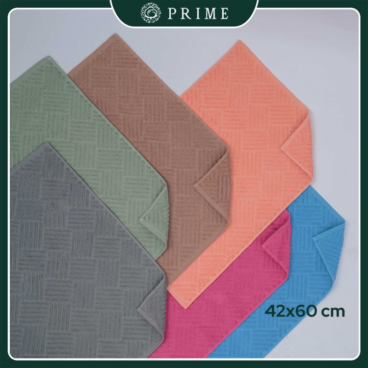 Keset Prime by Chalmer Seri Braids 42x60 cm Keset Handuk Motif - Navy - 5
