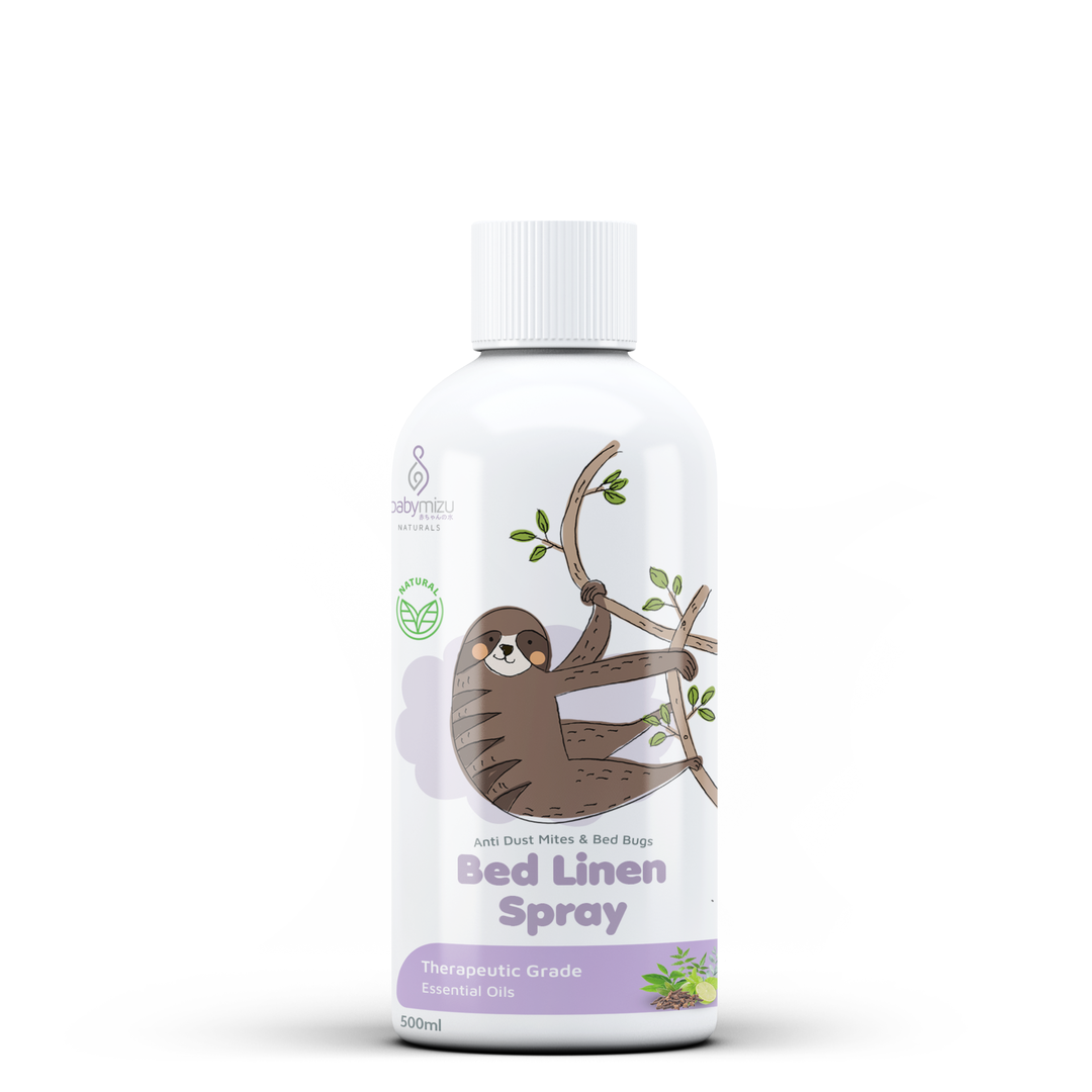 BABYMIZU Bed Linen Spray Natural Refill 500 ml - Spray Anti Tungau. Kutu Kasur. Bacterial & Virus - 4