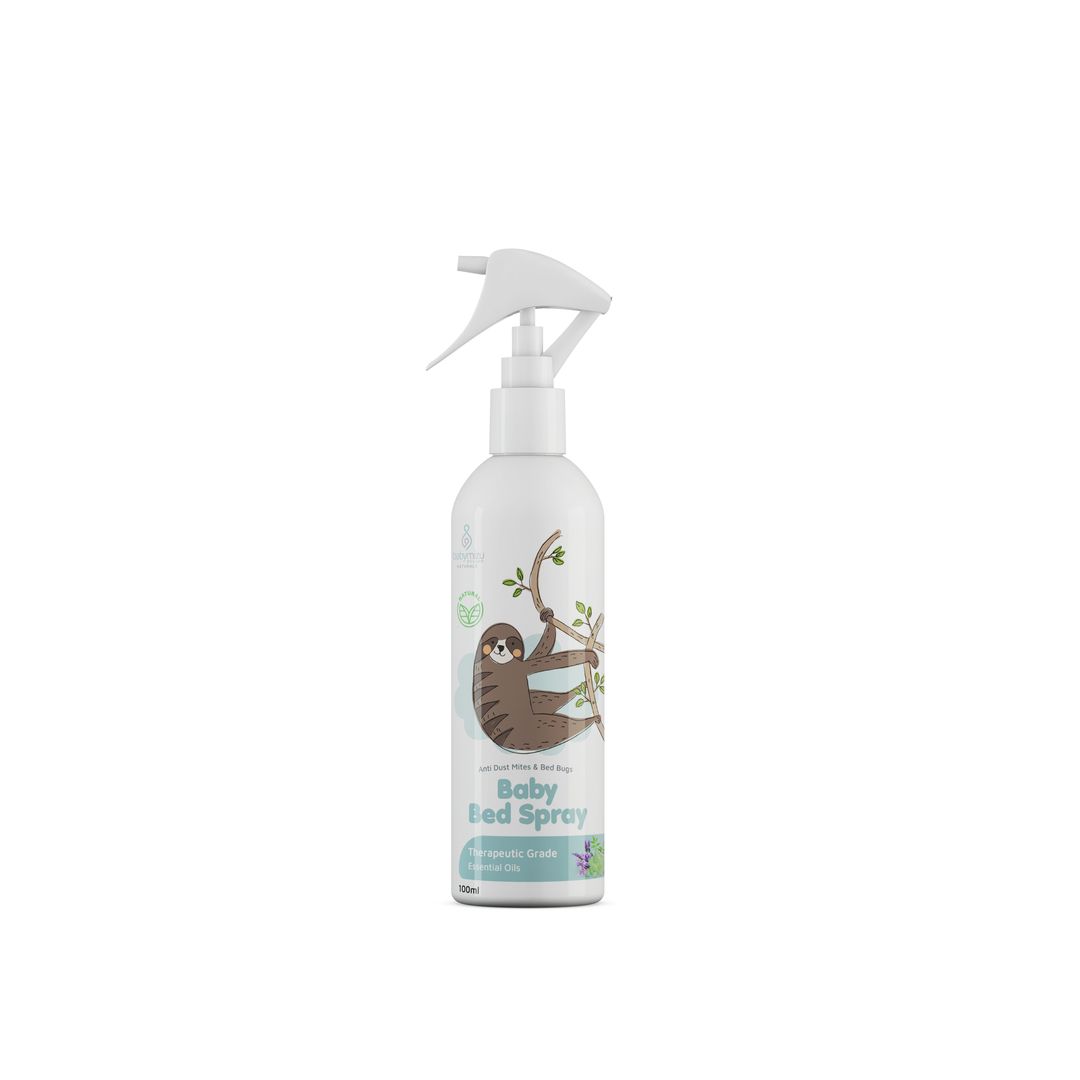 BABYMIZU Baby Bed Spray - Spray Kasur Bayi Anti Tungau. Kutu Kasur. Anti Bacterial & Virus 100ml - 4