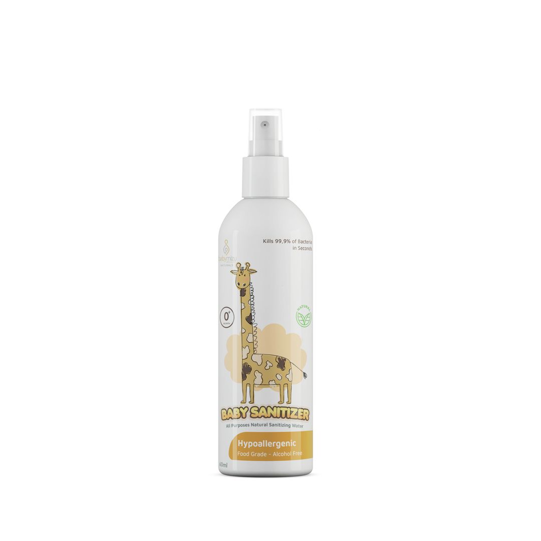BABYMIZU Baby Sanitizer - Hypoallergenic Baby Sanitizer. Sanitizing Water 100% Natural 100 ml - 2