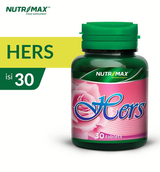 Nutrimax Hers Stamina Hormon Pelancar Menstruasi Haid Datang Bulan Reproduksi Kesuburan Menopause - 1