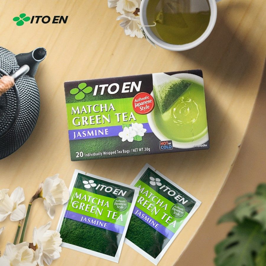 ITO EN Teh Celup Matcha Jasmine Green Tea 1 Pack isi 20 pcs - 3