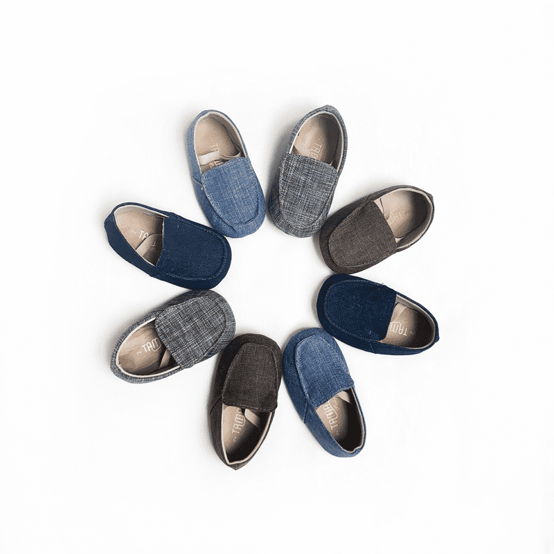 Sepatu Bayi Prewalker Antislip Tamagoo - David Denim Minimalist & Comfort - 5