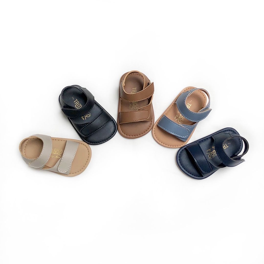 Sandal bayi Prewalker antislip Tamagoo - Charles Brown Ringan & fleksibel - 5