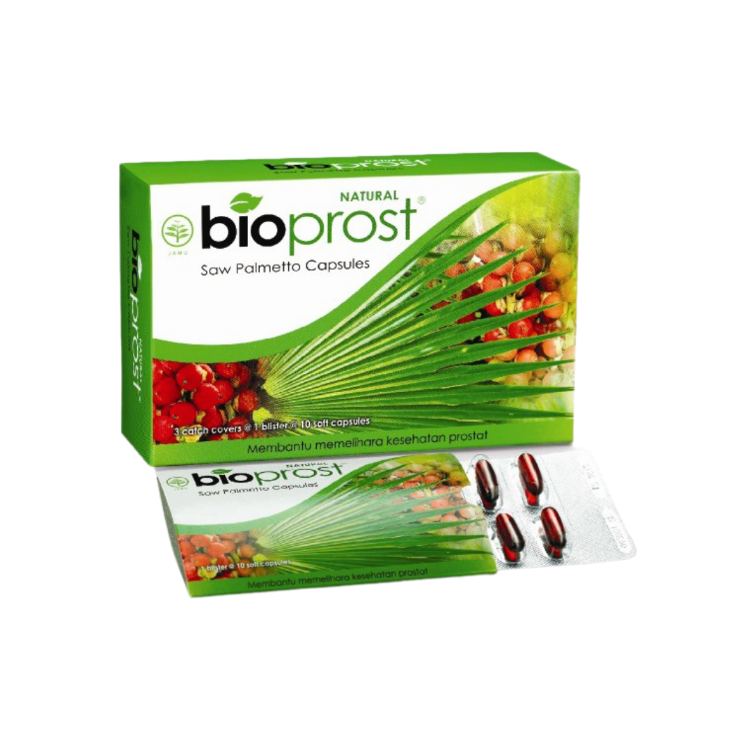 Indofarma Bioprost Dus 30 Kapsul / Obat Herbal Kanker Prostat - 1