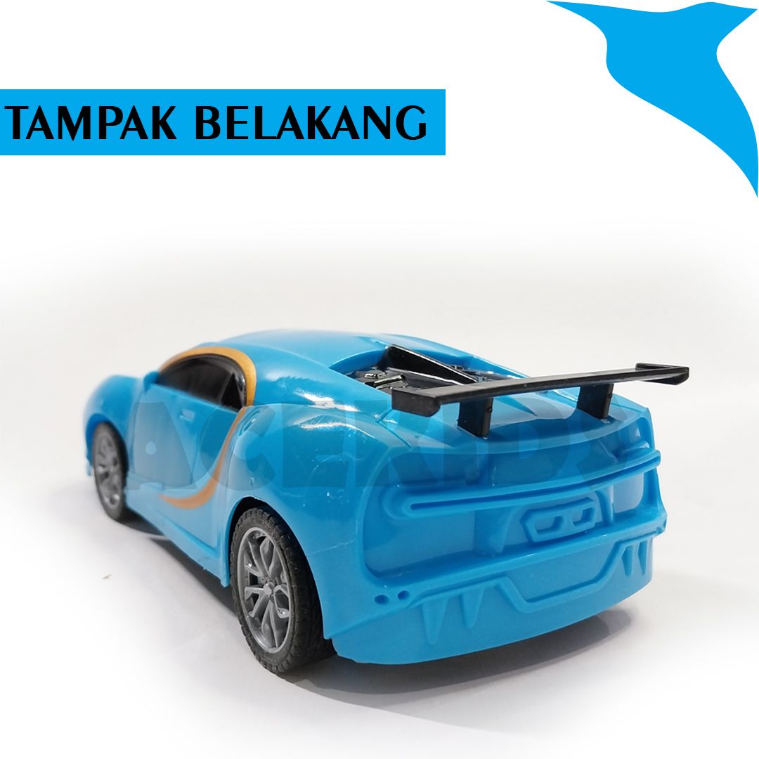 Acekids Mainan Anak Mobil Remote Bugatti RC Car Murah Original - 990-158 - 3
