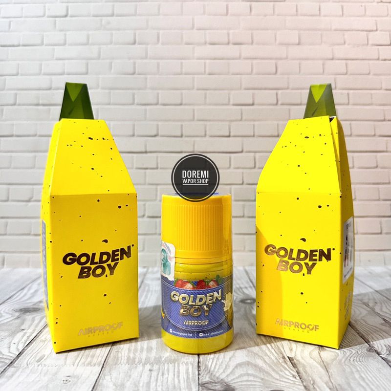 GOLDEN BOY BANANA STRAWBERRY MILK 60ML - 3
