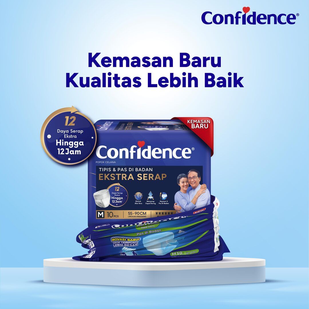 Confidence Popok Dewasa Celana Ekstra Serap XL 6 - 5