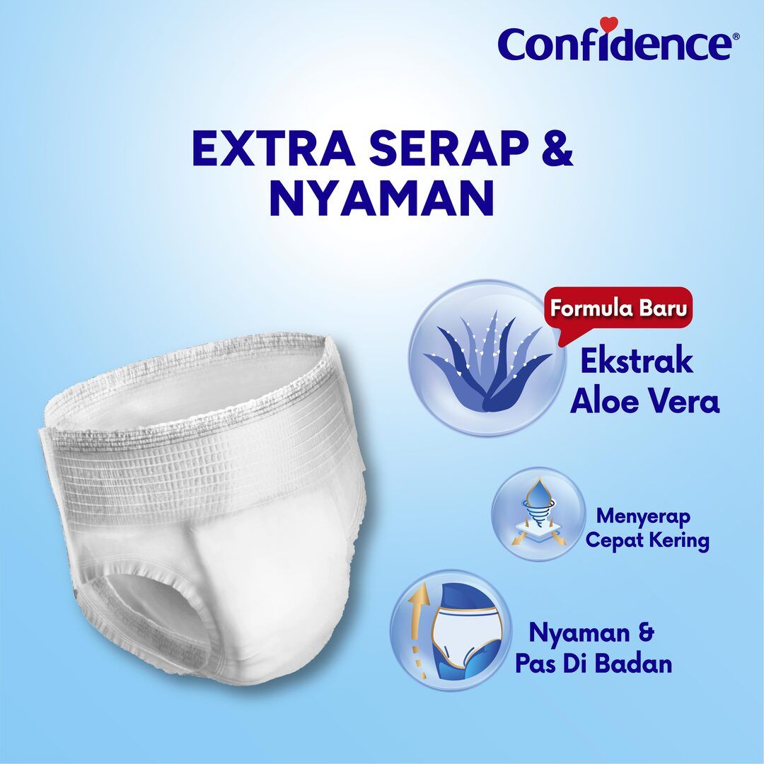 Confidence Popok Dewasa Celana Ekstra Serap XL 6 - 2