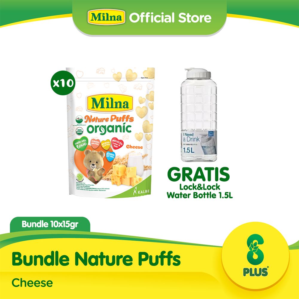 Buy 10 Milna Puffs Cheese Free LockNLock Chess Bottle 1.5L - 1