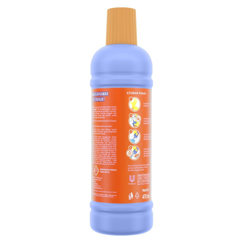 Vixal Pembersih Kamar Mandi Ekstra Kuat 470Ml - 1 Karton - 3
