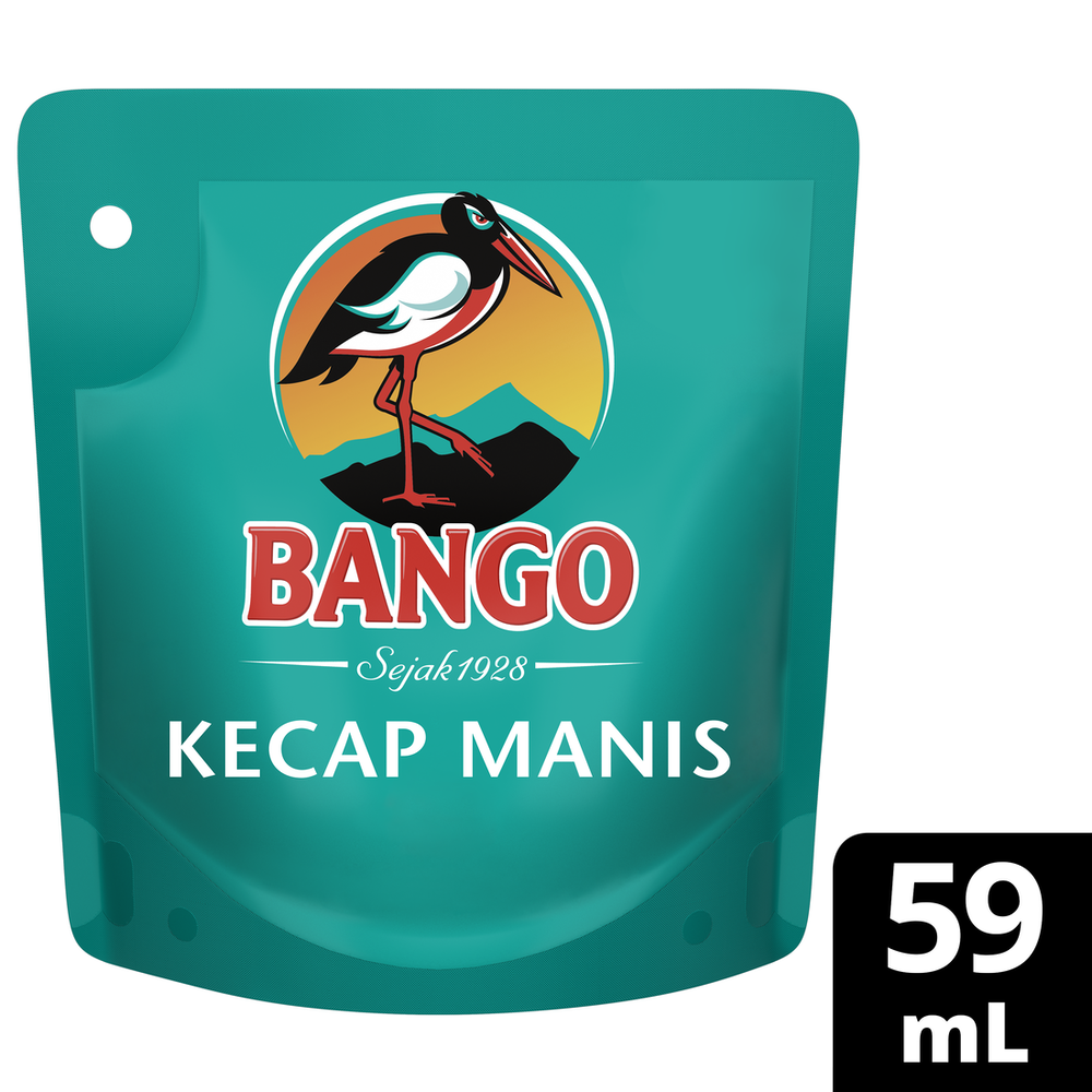 Bango Kecap Manis 60Ml - 1 Karton - 1