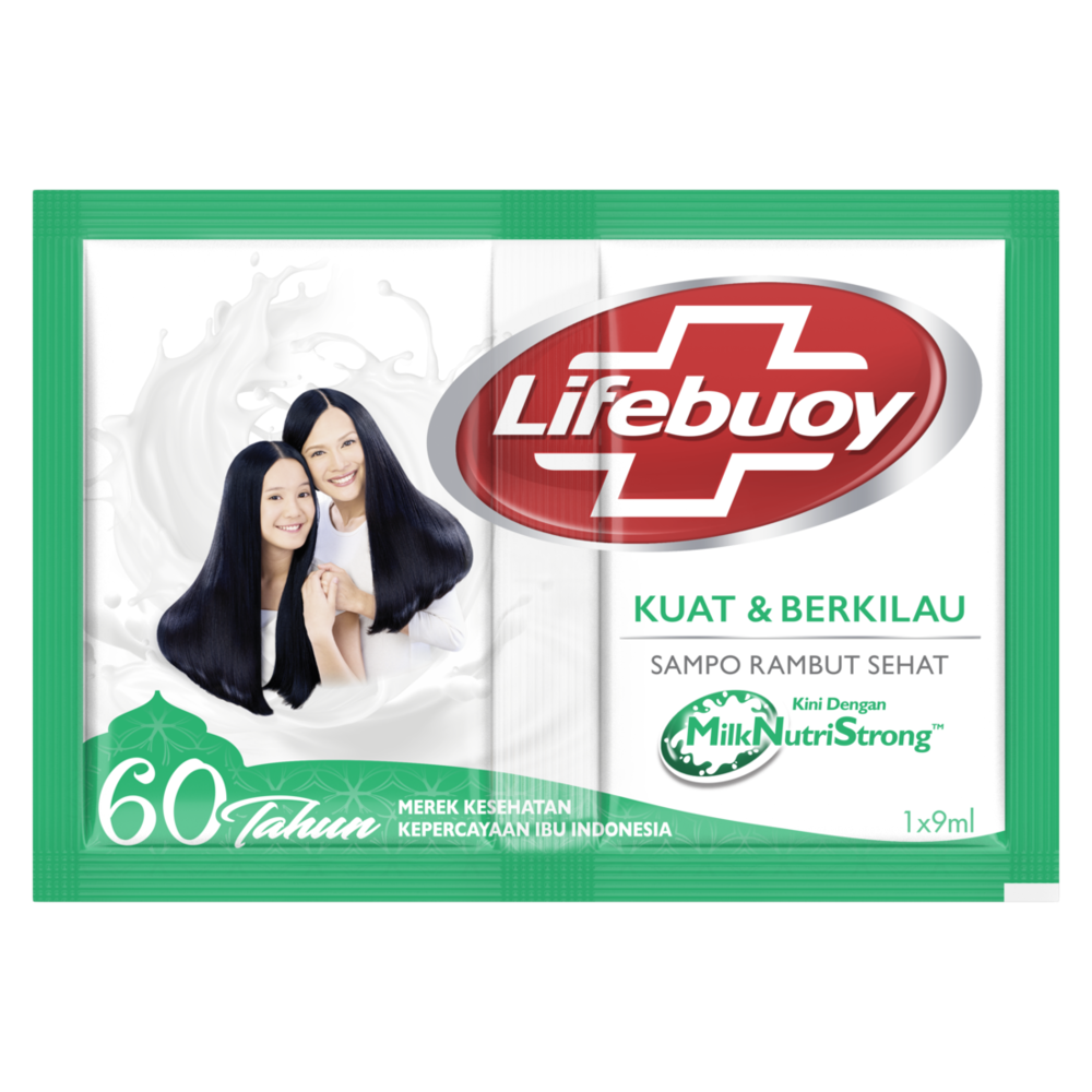 Lifebuoy Shampoo Strong & Shiny 9Ml - 1 Karton - 2