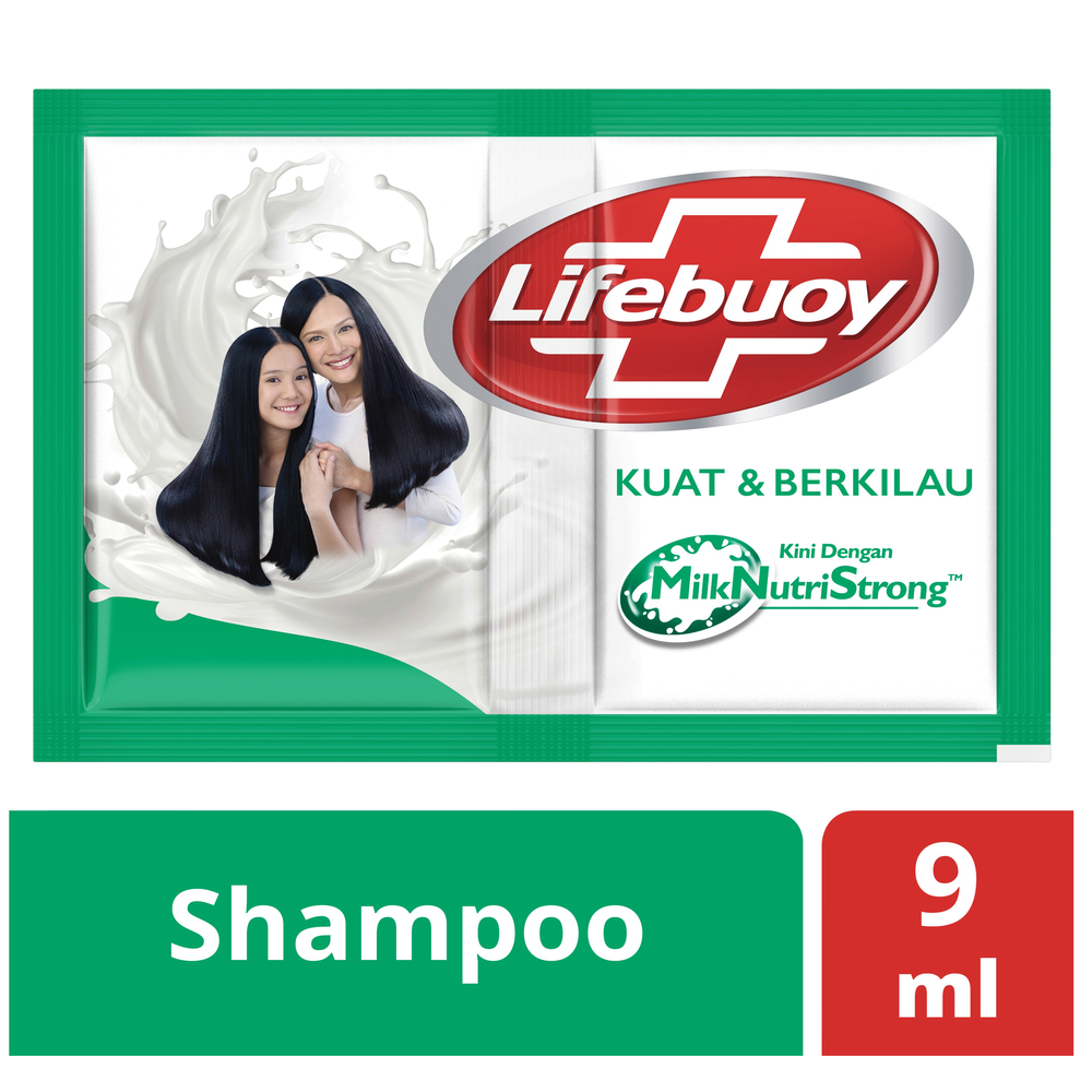 Lifebuoy Shampoo Strong & Shiny 9Ml - 1 Karton - 1