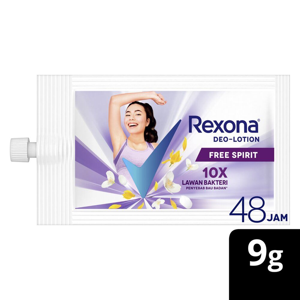 Rexona Deo Lotion Free Spirit 9G - 1 Karton - 1