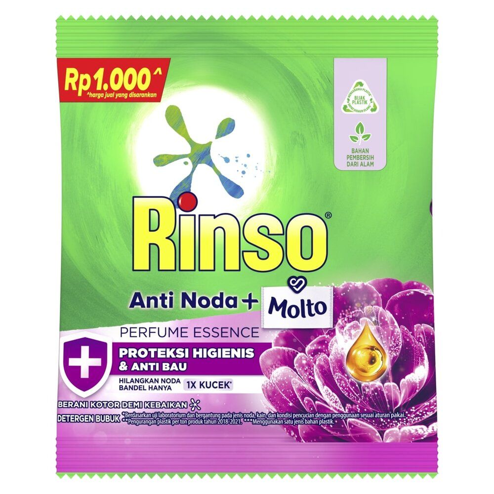 Rinso Deterjen Bubuk Parfume Essence 40G - 1 Karton - 3