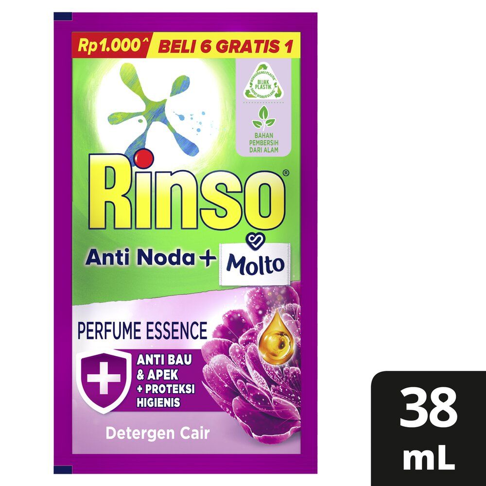 Rinso Molto Perfume Essence Liquid 38Ml - 1 Karton - 1