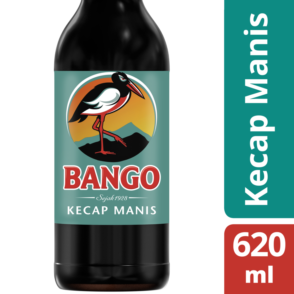 Bango Kecap Manis 620Ml - 1 Karton - 1