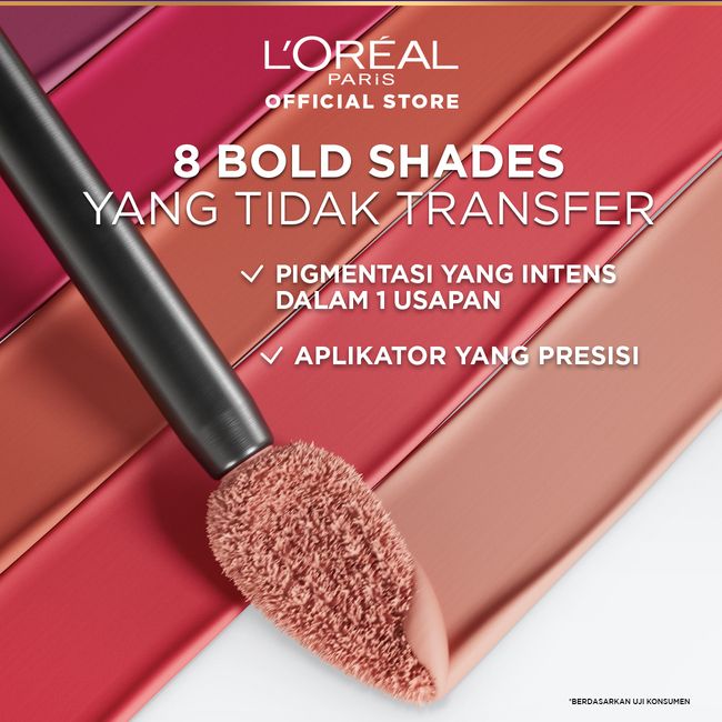 L'Oreal Paris Le Matte Resistance Lipstick - 245 Pink - 3