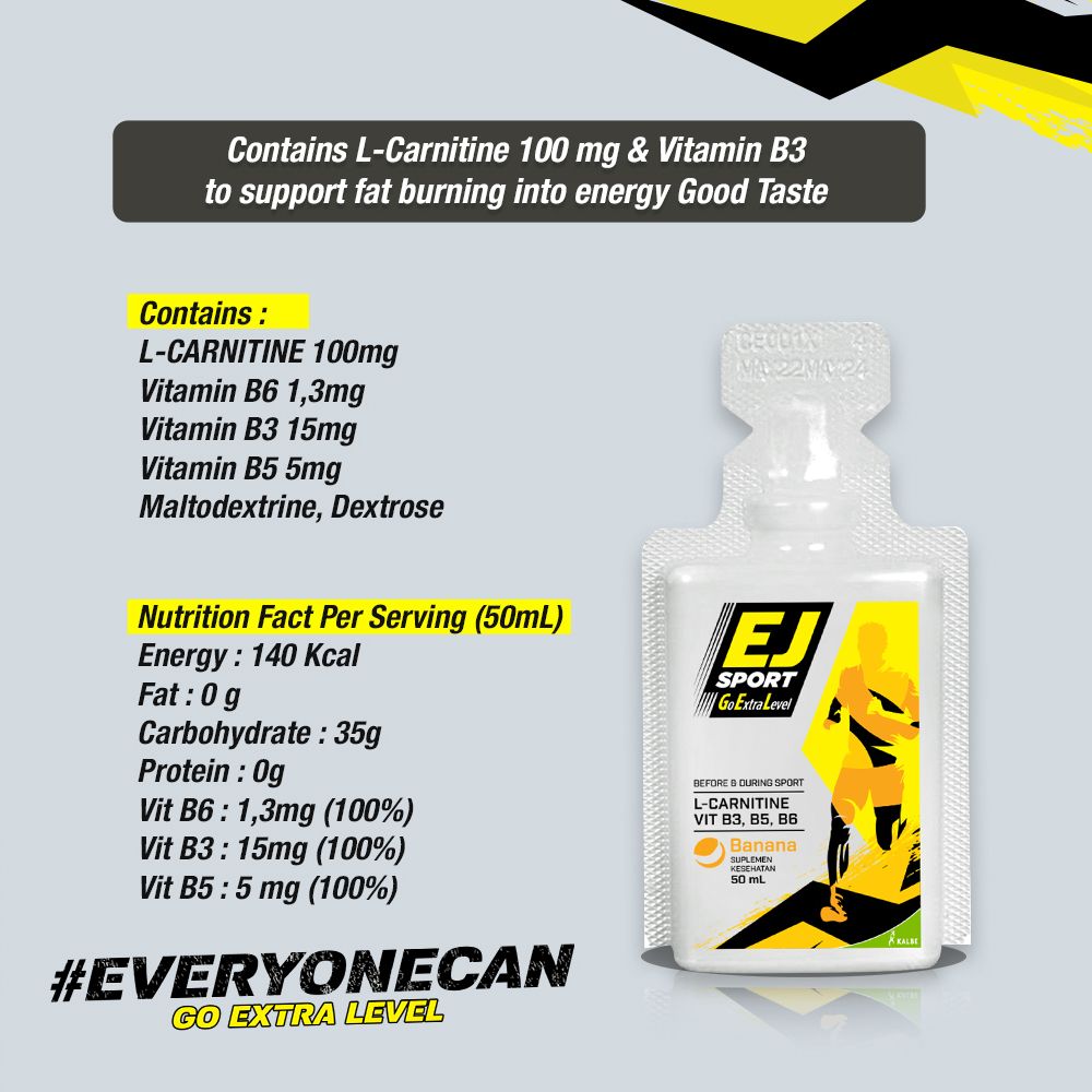 EJ Sport 2 Pack - Energy Gel - Free Tumbler - 4