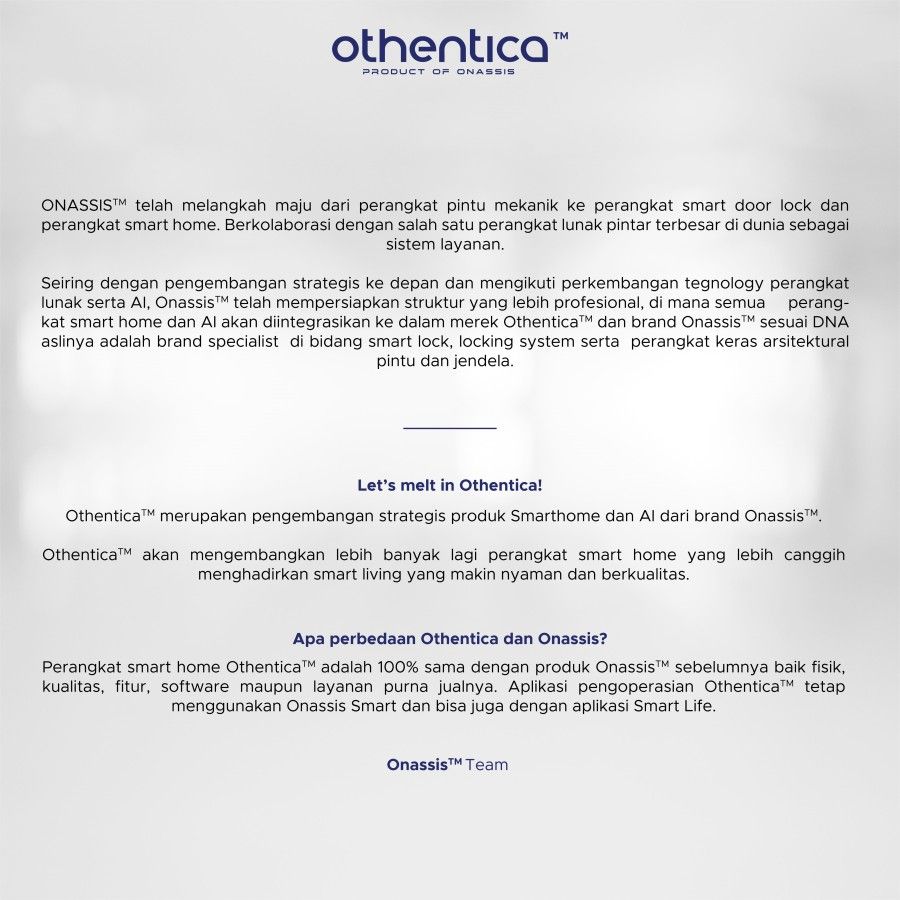 OTHENTICA SMART BUNDLING CCTV INDOOR 359 BL 2PCS - 2