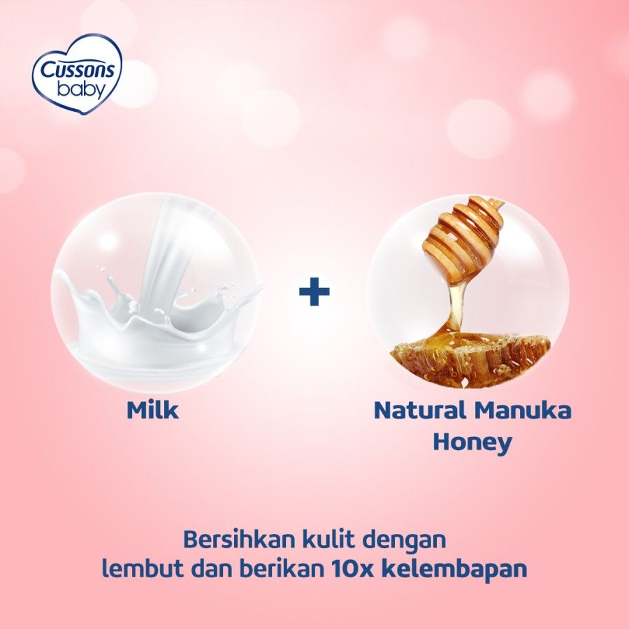 Cussons Baby Milk Bath & Wash Soft & Smooth 100ml X2 - 3