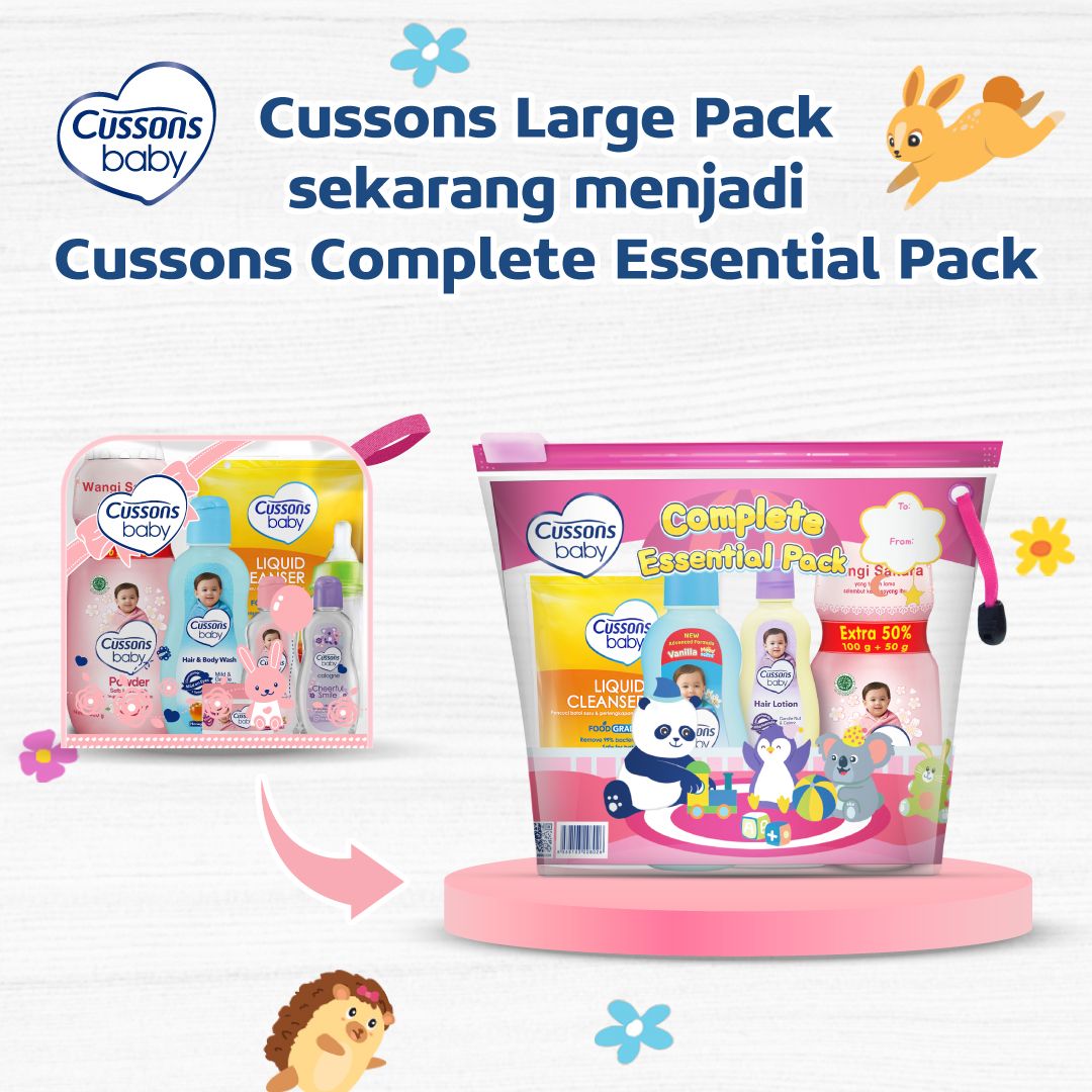 Cussons Baby Complete Essential Pack (Blue or Pink) - 2