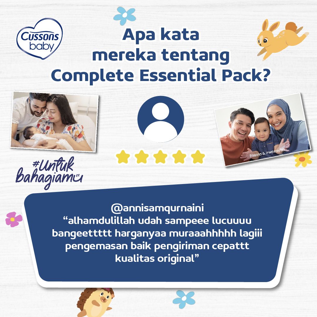 Cussons Baby Complete Essential Pack (Blue or Pink) - 3