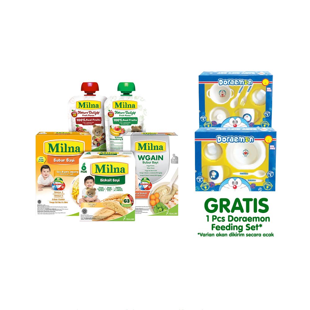 Milna MPASI 8+ Starter Kit - Doraemon - 2