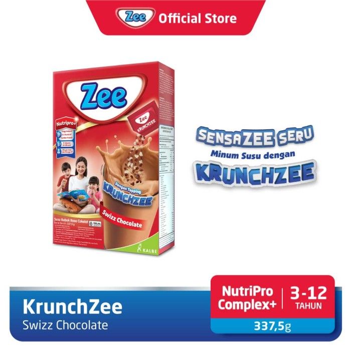 Zee KrunchZee Swizz Chocolate Milk 337.5gr - 1