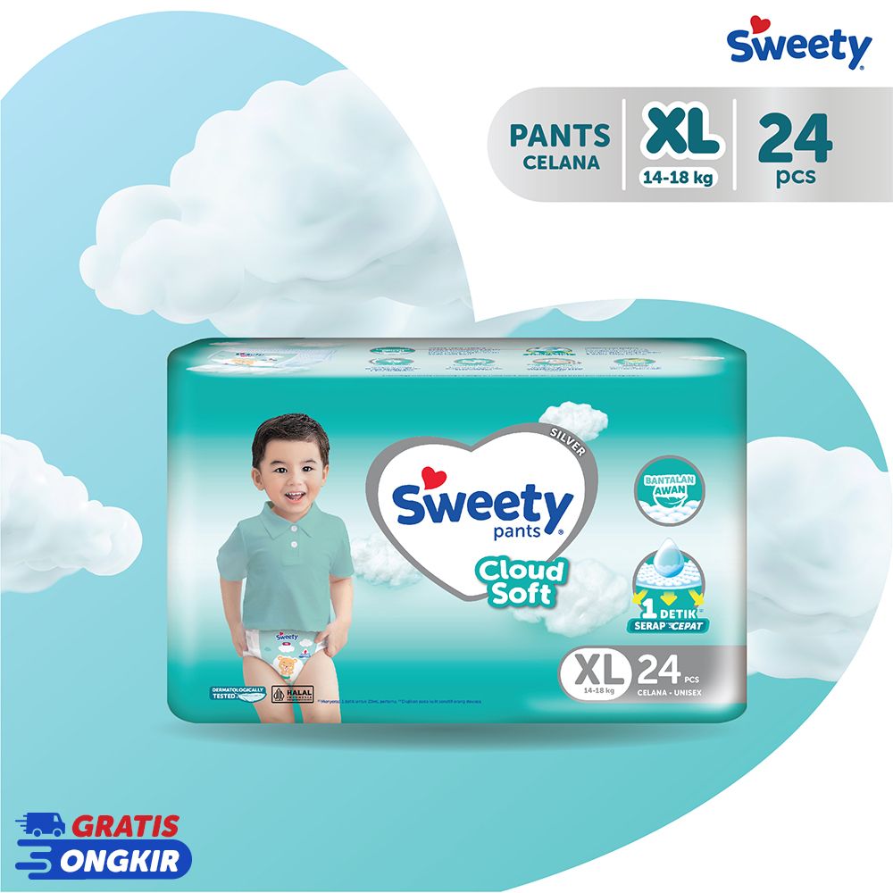 Sweety Silver Pants Cloud Soft XL 24s - 2