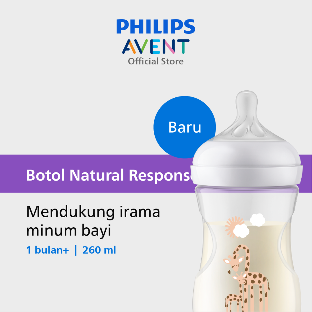 Philips Avent Bottle Natural 3.0 Deco 6 SCY903/66 Botol Susu - 1