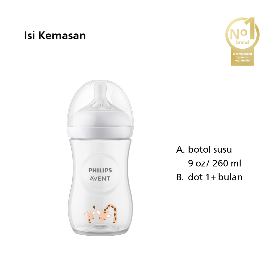 Philips Avent Bottle Natural 3.0 Deco 6 SCY903/66 Botol Susu - 2