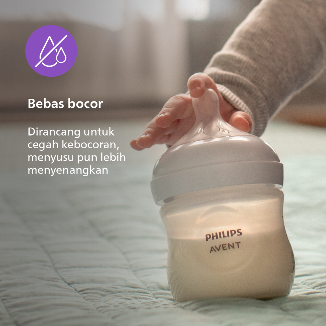 Philips Avent Bottle Natural 3.0 4OZ SCY900/02 Botol Susu - 5