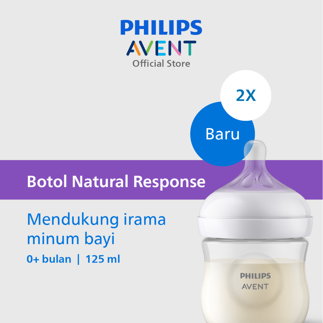 Philips Avent Bottle Natural 3.0 4OZ SCY900/02 Botol Susu - 1