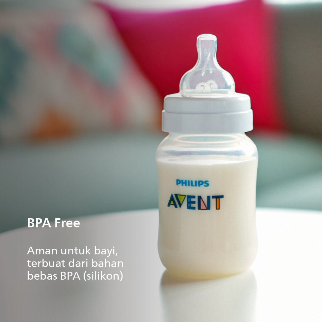 Philips Avent Bottle Anti-Colic 4OZ SCY100/02 Botol Susu - 5