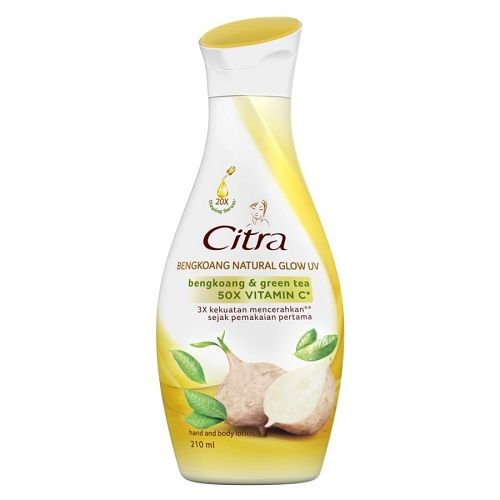 Citra Hand Body Lotion Natural Glow 210Ml - 1 Karton - 2