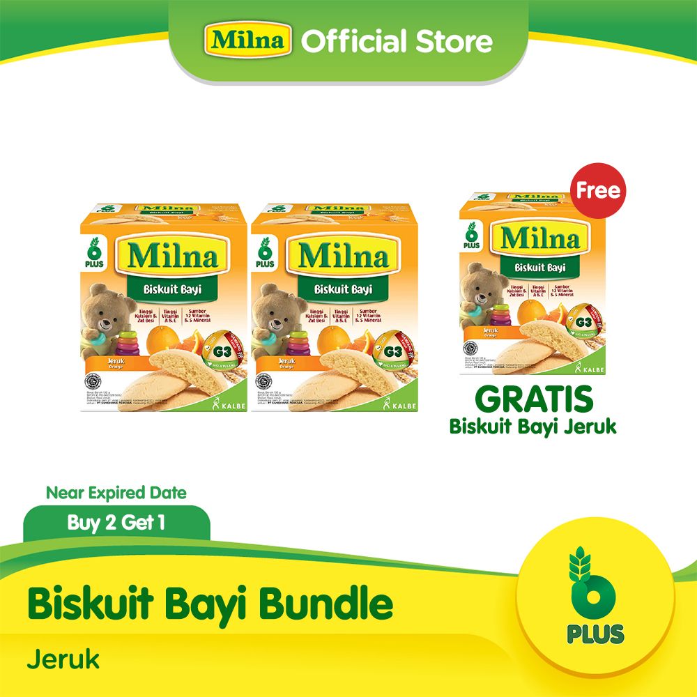 B2G1 Milna Biskuit Bayi Jeruk [NED] - 1