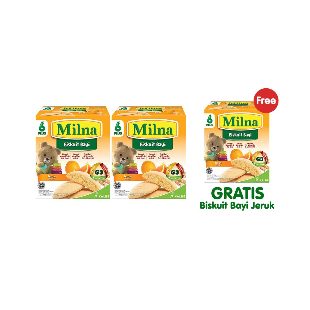 B2G1 Milna Biskuit Bayi Jeruk [NED] - 2