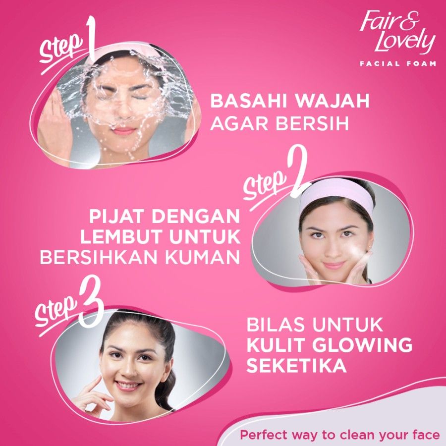 Glow & Lovely Brightening Facial Foam Multivitamin 50G - 1 Karton - 5